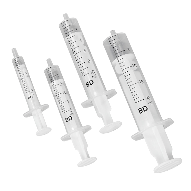 BD Discardit II Syringes PP 2 ml Luer